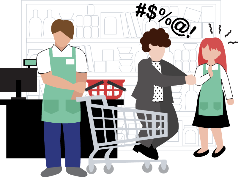 Supermarket-Scene